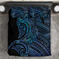 New Zealand Hammerhead Shark Bedding Set Maori Haehae Mangopare Galaxy - Polynesian Pride