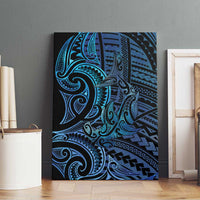 New Zealand Hammerhead Shark Canvas Wall Art Maori Haehae Mangopare Galaxy - Polynesian Pride