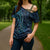 New Zealand Hammerhead Shark Cross Shoulder Shirt Maori Haehae Mangopare Galaxy - Polynesian Pride