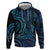 New Zealand Hammerhead Shark Hoodie Maori Haehae Mangopare Galaxy - Polynesian Pride