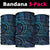 New Zealand Hammerhead Shark Neck Gaiter Maori Haehae Mangopare Galaxy - Polynesian Pride