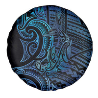 New Zealand Hammerhead Shark Spare Tire Cover Maori Haehae Mangopare Galaxy - Polynesian Pride
