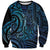 New Zealand Hammerhead Shark Sweatshirt Maori Haehae Mangopare Galaxy - Polynesian Pride