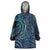 New Zealand Hammerhead Shark Wearable Blanket Hoodie Maori Haehae Mangopare Galaxy - Polynesian Pride