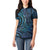 New Zealand Hammerhead Shark Women Polo Shirt Maori Haehae Mangopare Galaxy - Polynesian Pride