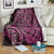 New Zealand Hammerhead Shark Blanket Maori Haehae Mangopare Pink - Polynesian Pride