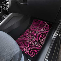New Zealand Hammerhead Shark Car Mats Maori Haehae Mangopare Pink - Polynesian Pride