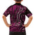 New Zealand Hammerhead Shark Hawaiian Shirt Maori Haehae Mangopare Pink - Polynesian Pride
