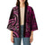 New Zealand Hammerhead Shark Kimono Maori Haehae Mangopare Pink - Polynesian Pride