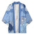 Blue Palaka Japanese Patterns Kimono Asanoha Seigaiha Sakura Motif - Polynesian Pride