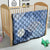 Blue Palaka Japanese Patterns Quilt Asanoha Seigaiha Sakura Motif - Polynesian Pride