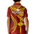 Personalised Fiji Rotuma Kid Polo Shirt Fijian Tapa Pattern LT14 - Polynesian Pride