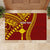 Personalised Fiji Rotuma Rubber Doormat Fijian Tapa Pattern LT14 - Polynesian Pride