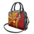 Personalised Fiji Rotuma Shoulder Handbag Fijian Tapa Pattern LT14 - Polynesian Pride