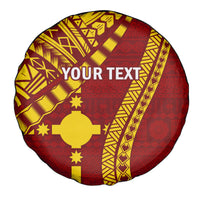 Personalised Fiji Rotuma Spare Tire Cover Fijian Tapa Pattern LT14 - Polynesian Pride