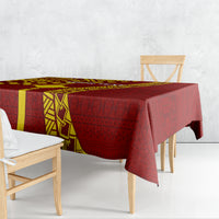 Personalised Fiji Rotuma Tablecloth Fijian Tapa Pattern LT14 - Polynesian Pride
