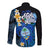 Hafa Adai Guam Long Sleeve Button Shirt Guahan Sea Turtle Tropical Style LT14 - Polynesian Pride
