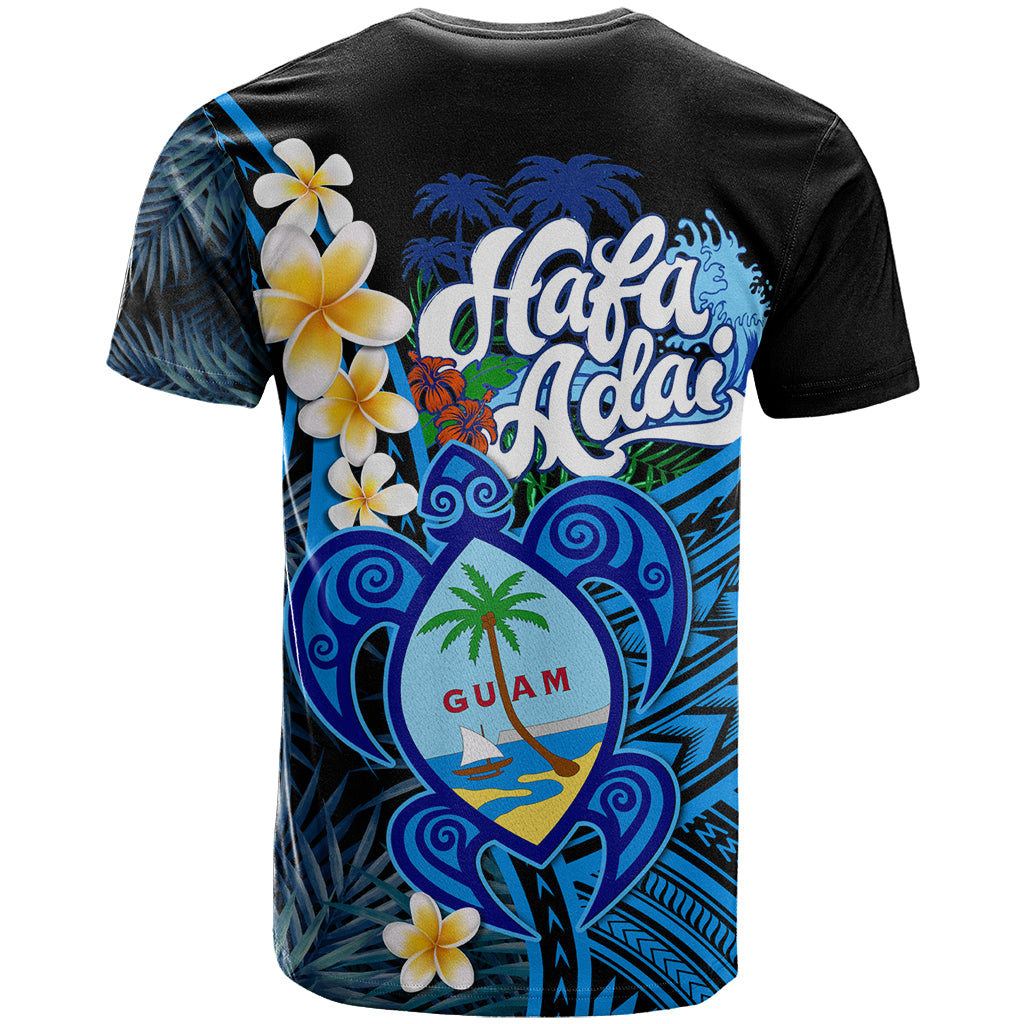 Hafa Adai Guam T Shirt Guahan Sea Turtle Tropical Style LT14 - Polynesian Pride