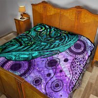 New Zealand Paua Shell With Australia Opal Unique Combine Quilt LT14 - Polynesian Pride