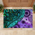 New Zealand Paua Shell With Australia Opal Unique Combine Rubber Doormat LT14 - Polynesian Pride