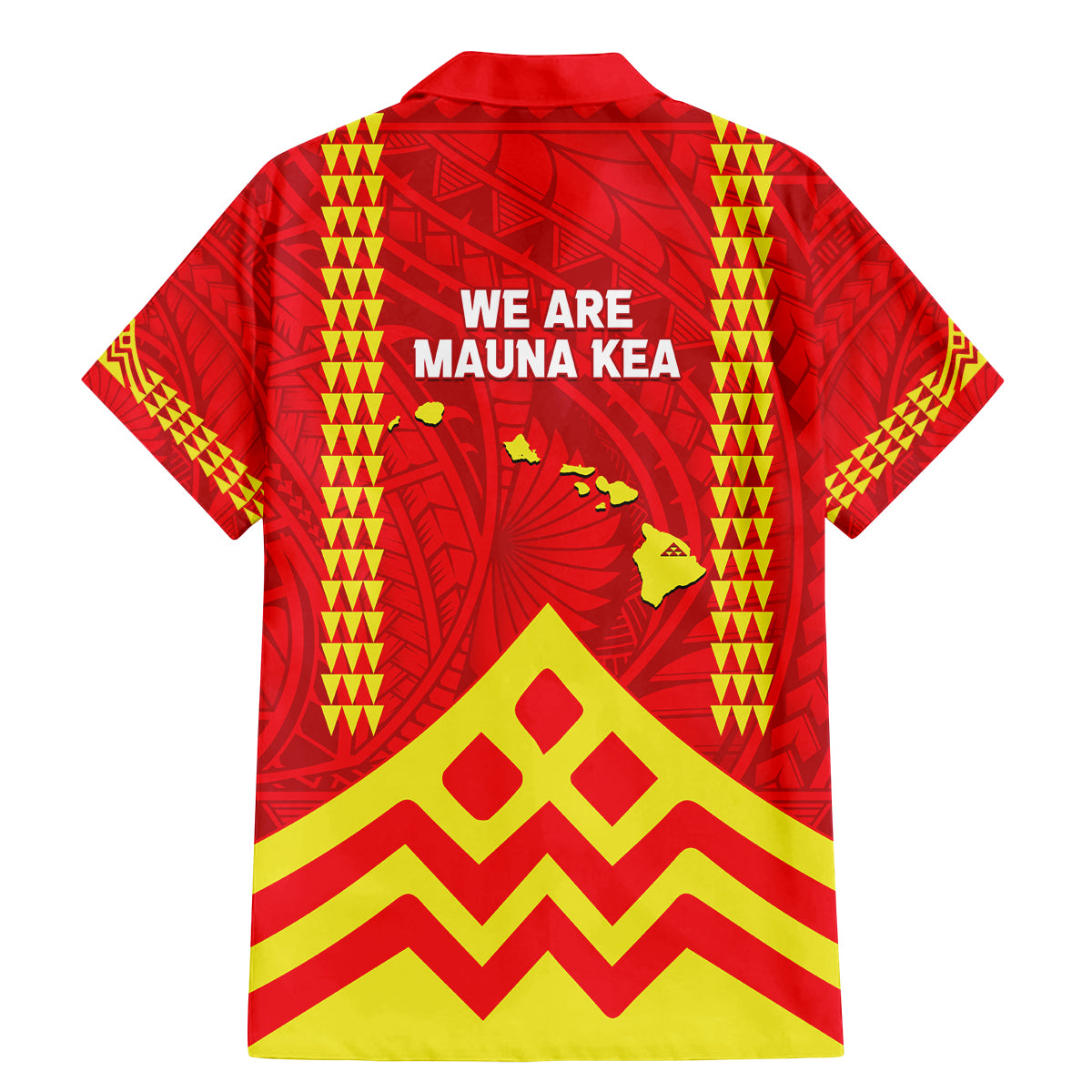 Hawaii Mauna Kea Family Matching Mermaid Dress and Hawaiian Shirt Hawaiian Kakau Tribal Pattern LT14 - Polynesian Pride