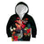 Hawaii Mauna Kea Kid Hoodie White Mountain With Nene Tropical Vibes LT14 Zip Hoodie Black - Polynesian Pride