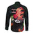 Hawaii Mauna Kea Long Sleeve Button Shirt White Mountain With Nene Tropical Vibes LT14 - Polynesian Pride