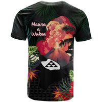 Hawaii Mauna Kea T Shirt White Mountain With Nene Tropical Vibes LT14 - Polynesian Pride