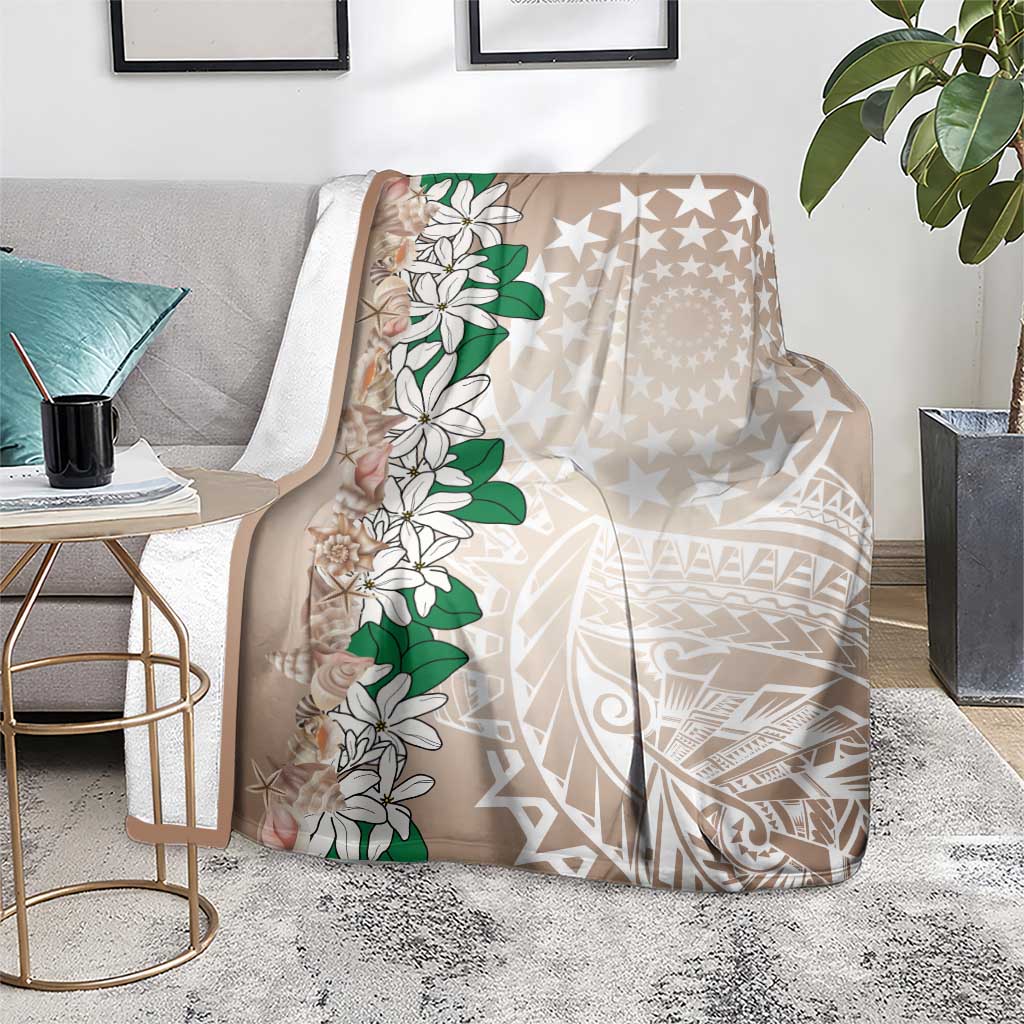Cook Islands Tiare Maori With Conch Shell Blanket 2025 Pasifika Polynesian Tattoo