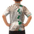 Cook Islands Tiare Maori With Conch Shell Family Matching Off The Shoulder Long Sleeve Dress and Hawaiian Shirt 2025 Pasifika Polynesian Tattoo
