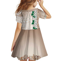 Cook Islands Tiare Maori With Conch Shell Family Matching Off Shoulder Short Dress and Hawaiian Shirt 2025 Pasifika Polynesian Tattoo