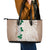Cook Islands Tiare Maori With Conch Shell Leather Tote Bag 2025 Pasifika Polynesian Tattoo