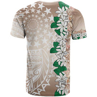 Cook Islands Tiare Maori With Conch Shell T Shirt 2025 Pasifika Polynesian Tattoo