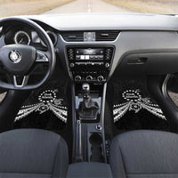 Kia Orana Cook Islands Car Mats 2025 Pasifika Polynesian Turtle Black Color