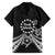 Kia Orana Cook Islands Family Matching Puletasi and Hawaiian Shirt 2025 Pasifika Polynesian Turtle Black Color