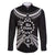Kia Orana Cook Islands Family Matching Puletasi and Hawaiian Shirt 2025 Pasifika Polynesian Turtle Black Color