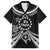Kia Orana Cook Islands Family Matching Summer Maxi Dress and Hawaiian Shirt 2025 Pasifika Polynesian Turtle Black Color