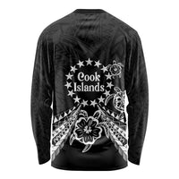 Kia Orana Cook Islands Long Sleeve Shirt 2025 Pasifika Polynesian Turtle Black Color