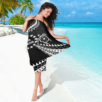 Kia Orana Cook Islands Sarong 2025 Pasifika Polynesian Turtle Black Color