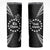 Kia Orana Cook Islands Skinny Tumbler 2025 Pasifika Polynesian Turtle Black Color