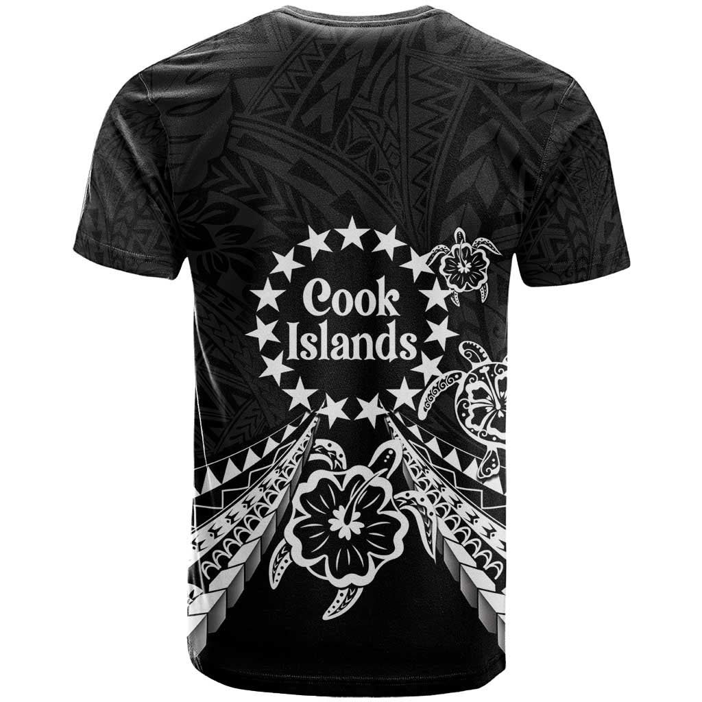 Kia Orana Cook Islands T Shirt 2025 Pasifika Polynesian Turtle Black Color