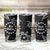 Kia Orana Cook Islands Tumbler Cup 2025 Pasifika Polynesian Turtle Black Color