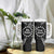 Kia Orana Cook Islands Tumbler With Handle 2025 Pasifika Polynesian Turtle Black Color