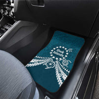 Kia Orana Cook Islands Car Mats Polynesian Turtle Crowberry Blue Color