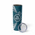 Kia Orana Cook Islands Skinny Tumbler Polynesian Turtle Crowberry Blue Color