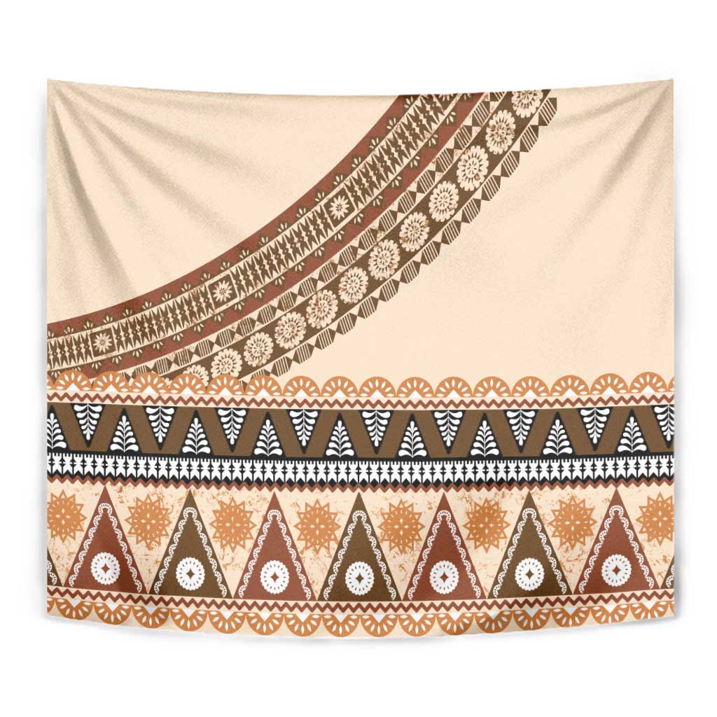 Bula Fiji Tapestry 2025 Pasifika Traditional Fijian Masi