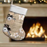 Bula Fiji Iri Buli Christmas Stocking Woven Fan With Fijian Tapa - Polynesian Pride