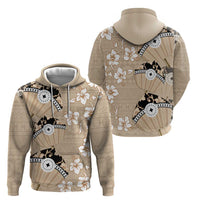 Bula Fiji Iri Buli Hoodie Woven Fan With Fijian Tapa