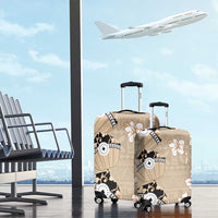 Bula Fiji Iri Buli Luggage Cover Woven Fan With Fijian Tapa