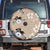 Bula Fiji Iri Buli Spare Tire Cover Woven Fan With Fijian Tapa